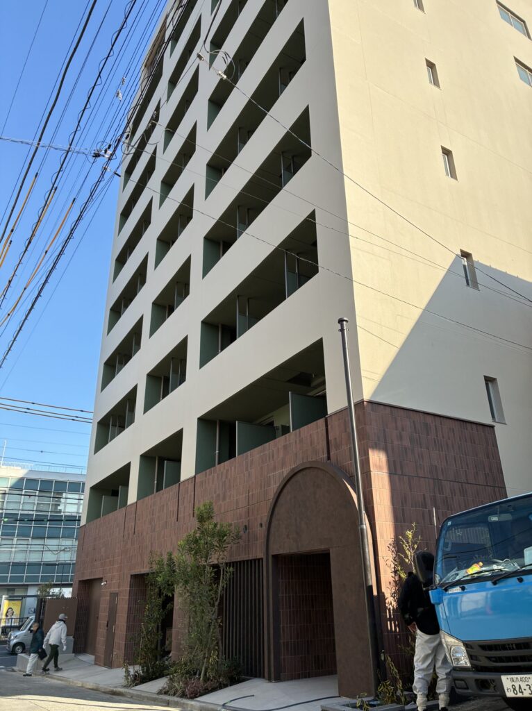 地上10階建新築工事