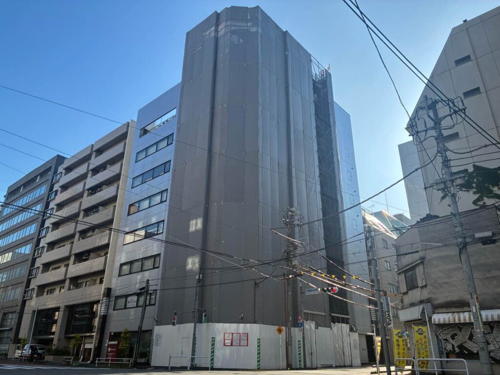 地上10階建新築工事